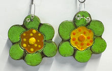 Load image into Gallery viewer, Hand Made Ceramic Flower Wall Art Wall Hanging Decor
