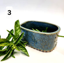 Load image into Gallery viewer, Hand Made Ceramic Stoneware Pottery Herb Stripper Bowl Assorted Colors