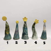 Load image into Gallery viewer, Ceramic Stoneware Hand Made Mini Miniature Christmas Tree Doll House Holiday Decorating