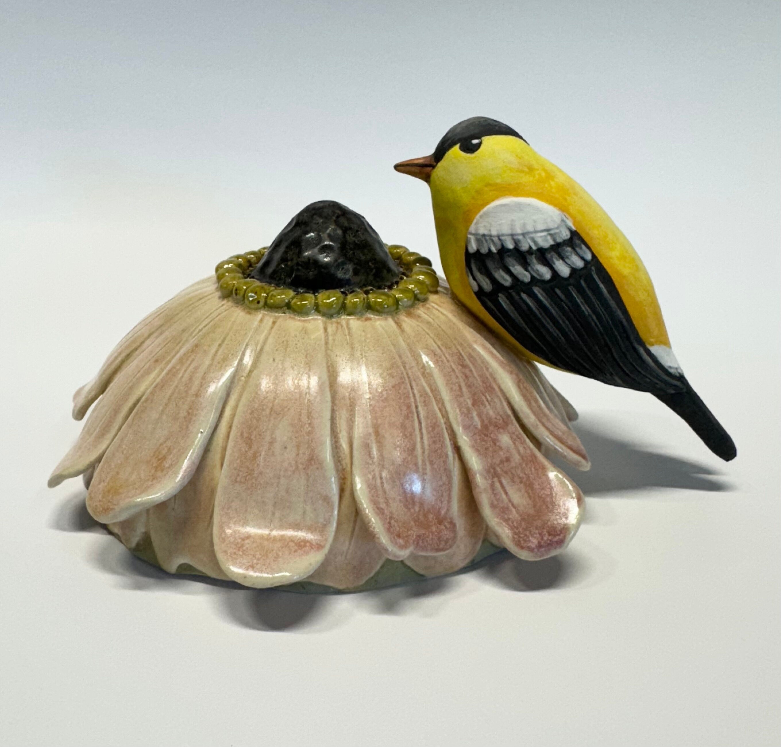 GORT ゴールドフィンチ 鳥 フィギュリン 米国製 GORT ゴールドフィンチ 鳥 フィギュリン 置物 米国製 - メルカリ